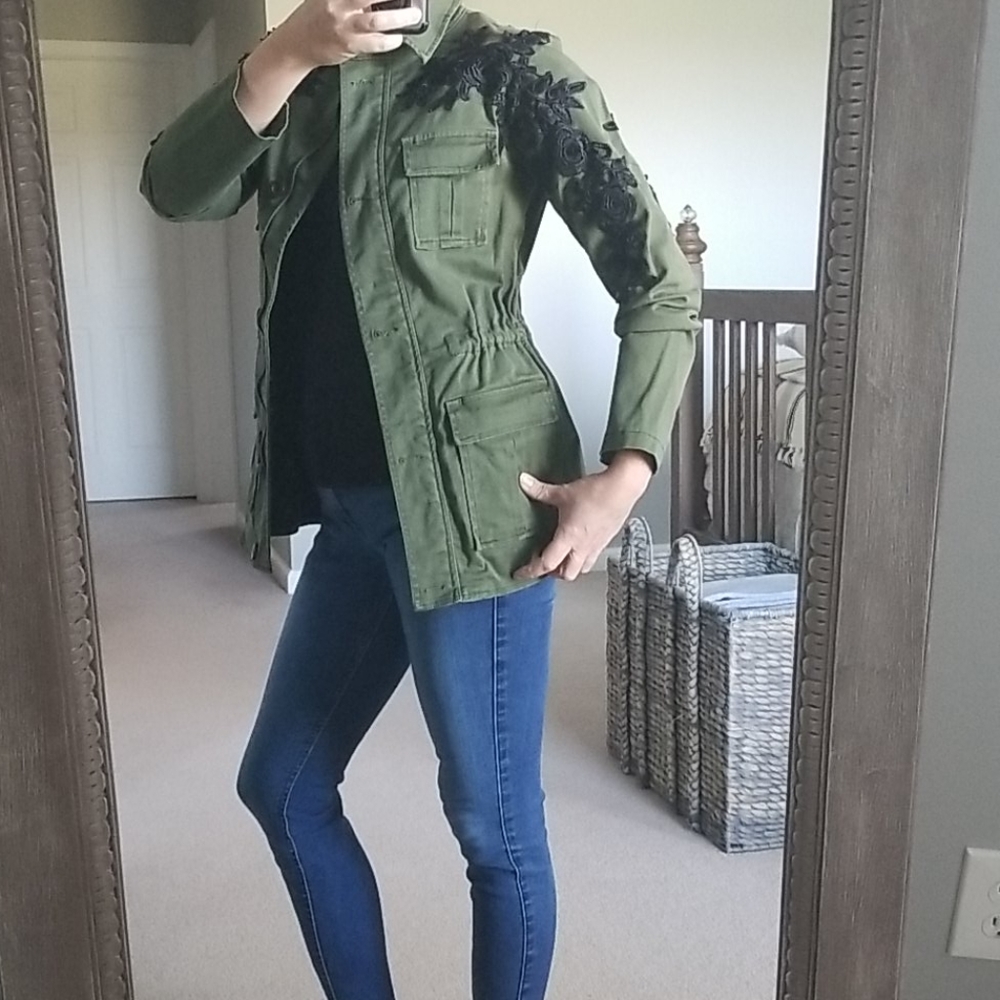 Kersh Army Green Jacket